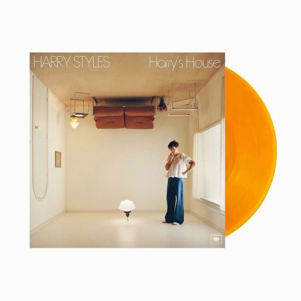 Harry Styles Harry's House Orange Colored Vinyl 12" LP 33 RPM 2022